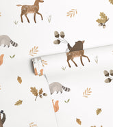 NORWOOD - Papier peint enfant - Motif les amis de la forêt